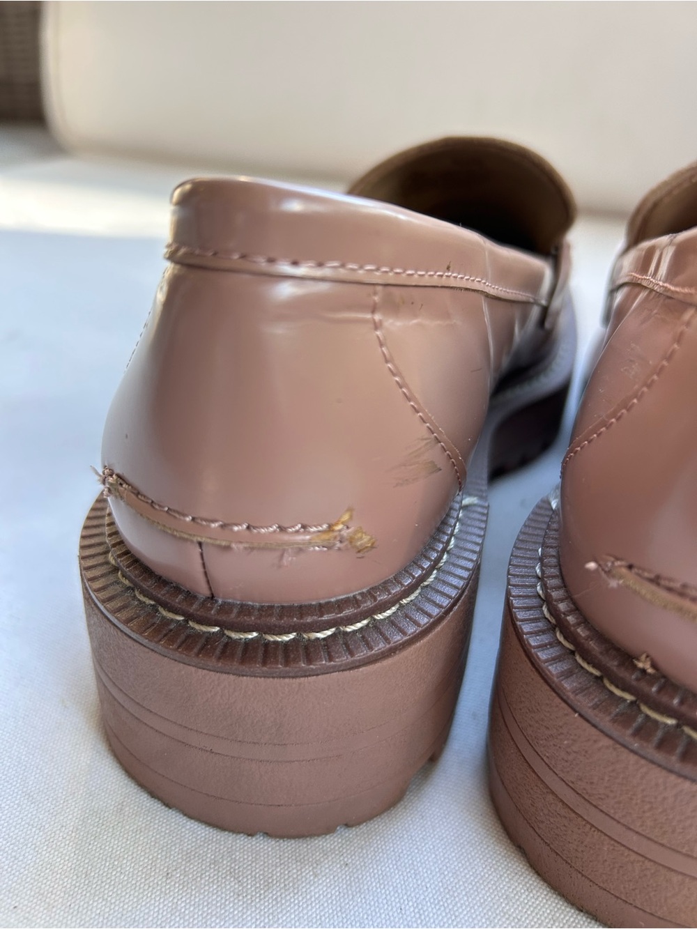 Anthropologie x Sam Edelman Laurs Lug Sole Chunky Loafer - Picture 11 of 14